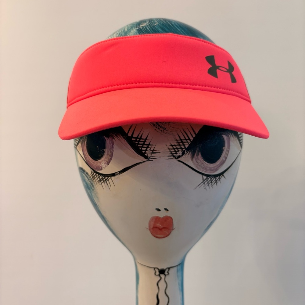 Under Armour Neon Pink Sports Visor